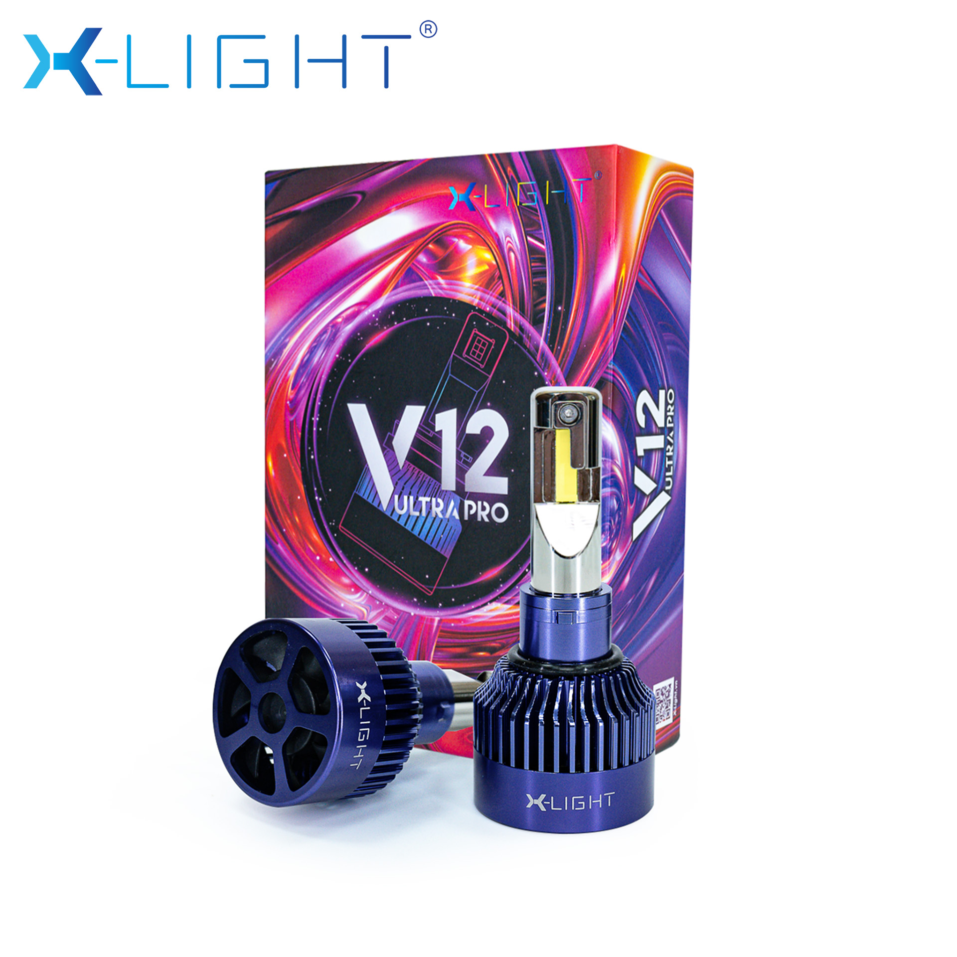 BÓNG LED X-LIGHT V12 ULTRA PRO CHÂN H4